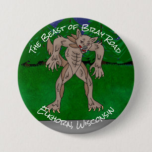 I Believe The Beast of Bray Road 7.5 Cm Round Badge