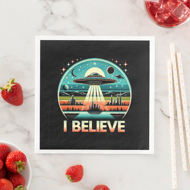 I believe - UFO Napkin (Insitu)
