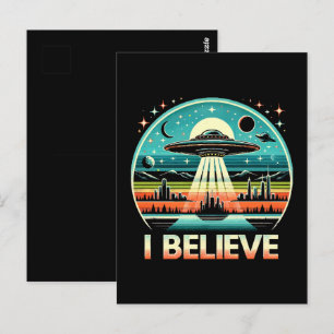 I believe - UFO Postcard