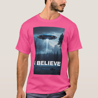 I Believe Ufo Poster T-Shirt
