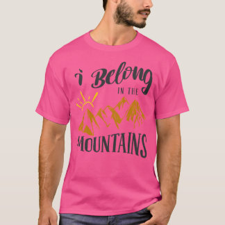 I Belong In The Mountain Active T-Shirt
