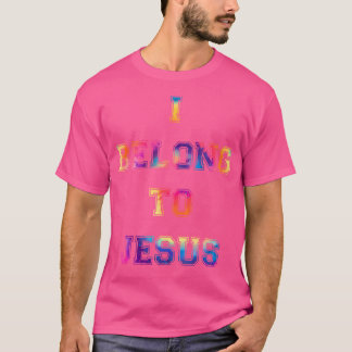 I Belong To Jesus Christian Gym Apparel Christian T-Shirt