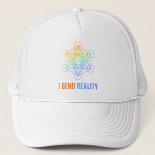 I Bend Reality – Sacred Geometry Energy Design Trucker Hat