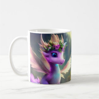 I Bevieve in the Wonderful (Purple Fairy Dragon) Coffee Mug