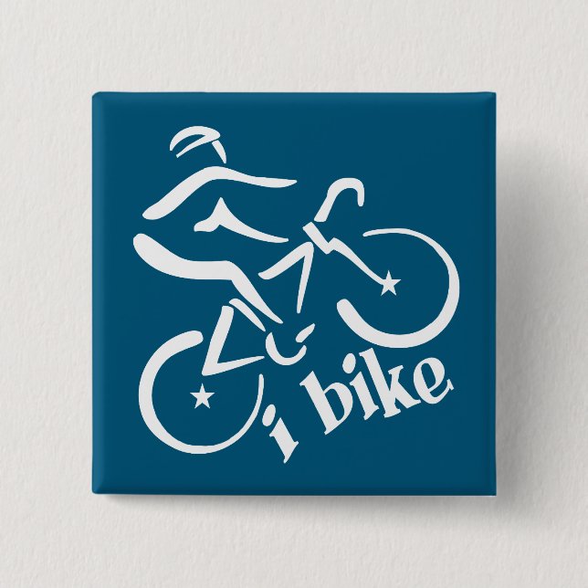 I Bike button (Front)