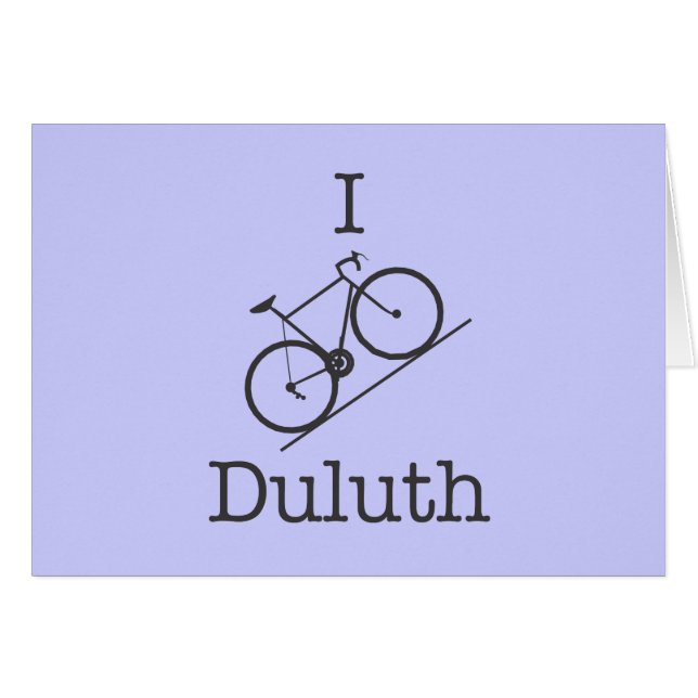 I Bike Duluth (Front Horizontal)