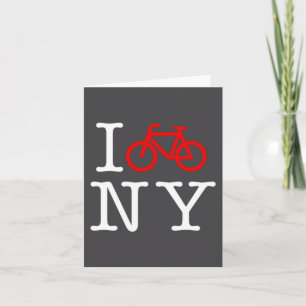 I Bike New York Card