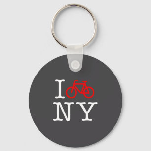 I Bike New York  Key Ring