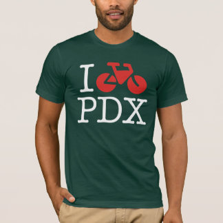 I Bike PDX Dark T-Shirt