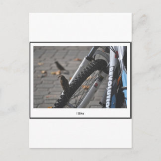 I Bike Postcard