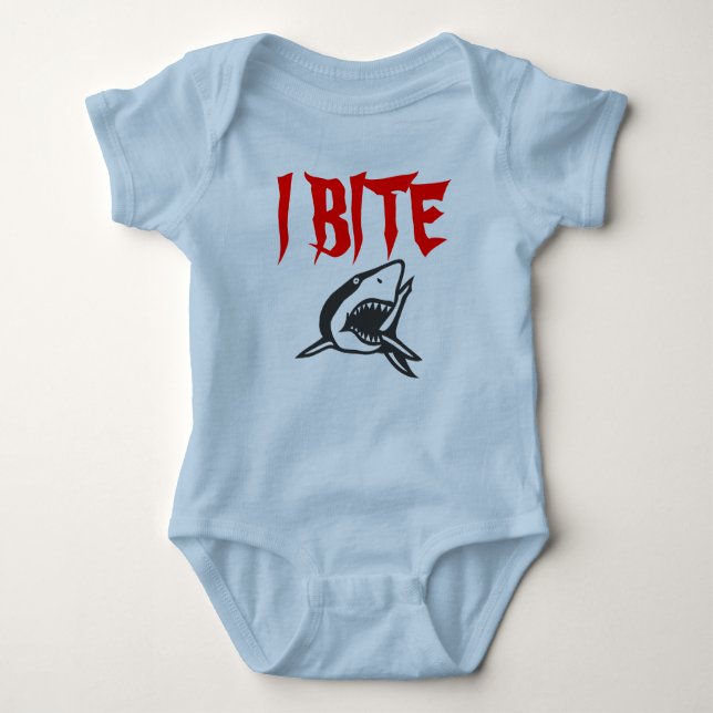 I BITE BABY BODYSUIT (Front)