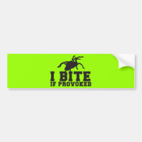 I Bite if PROVOKED Arach Tarantula  attack design