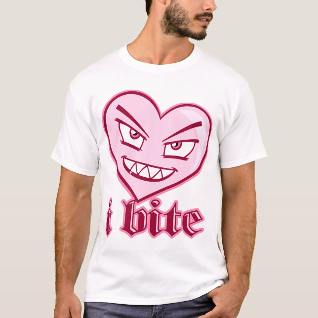 I Bite T-Shirt (Front)