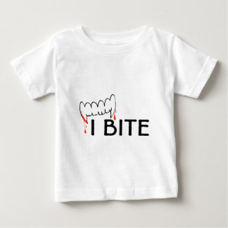I Bite (Teeth and Blood) Baby T-Shirt