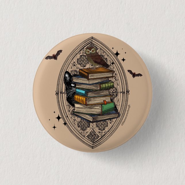 I Blame Carterhaugh Books Button (Front)