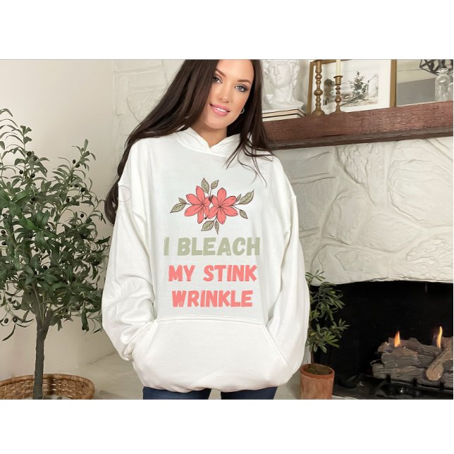 I Bleach My Stink Wrinkle Tri-Blend Shirt (Creator Uploaded)