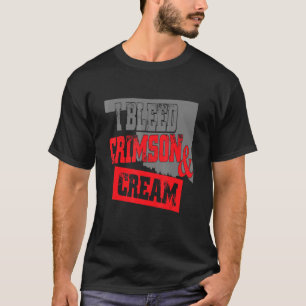 I Bleed Crimson & Cream T-Shirt