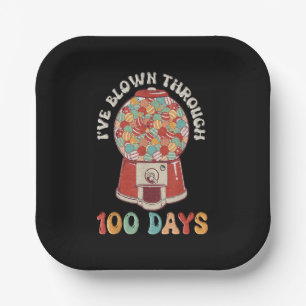 I Blown Through 100 Days Paper Plate