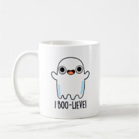 I Boo-lieve Funny Positive Ghost Pun