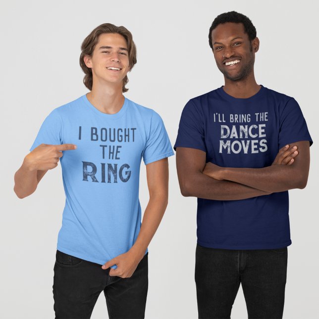 "I Bought The Ring" Groom's T-Shirt (Creator Uploaded)