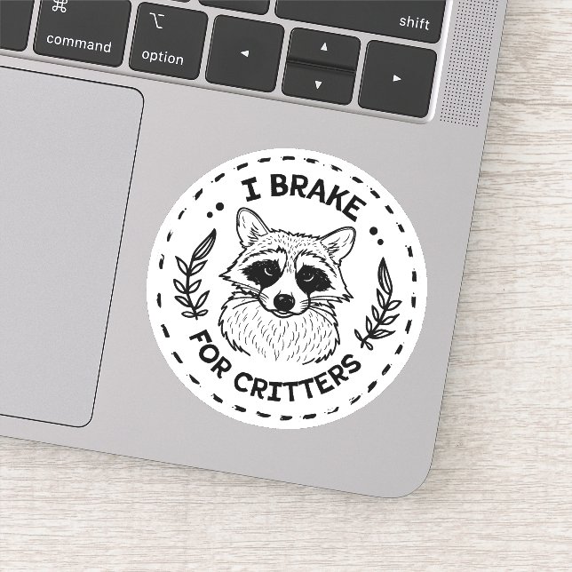 I brake for critters (Detail)