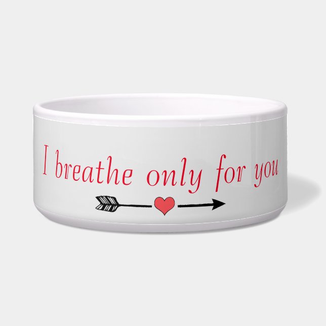  I breathe only for you (Front)