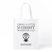 I Bring a Little Shimmy Shopping Bag