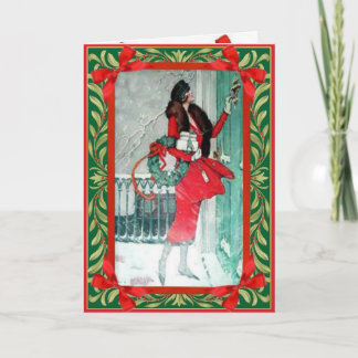 I Bring You Christmas Tidings Holiday Card