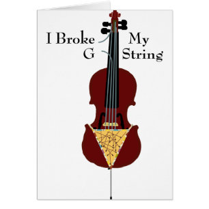 I Broke My G String (Cello)