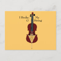 I Broke My G String (Cello)