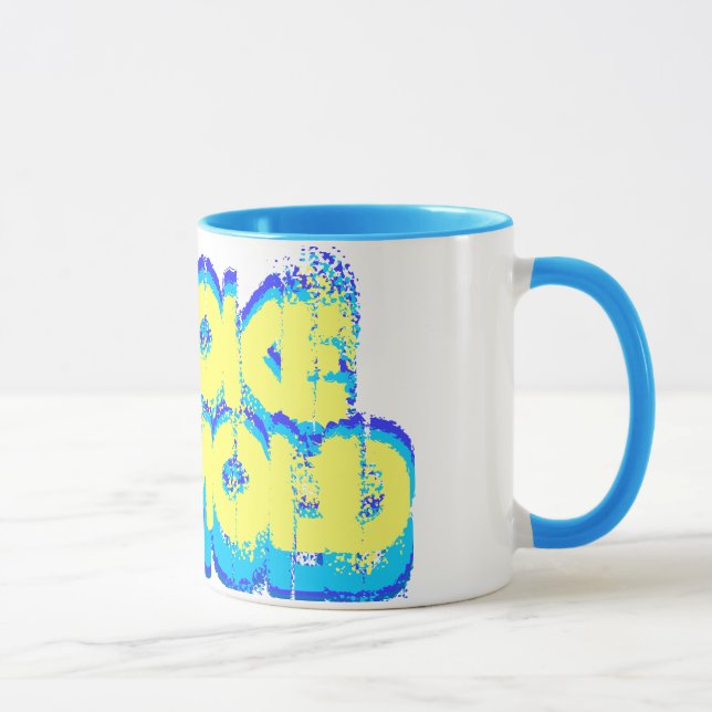 I Broke the Mould mug (Right)