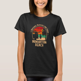 I Browse Beaches And Surf California 5 T-Shirt