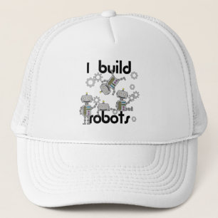 I Build Robots Trucker Hat