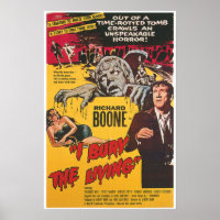 I Bury The Living Horror Movie Poster