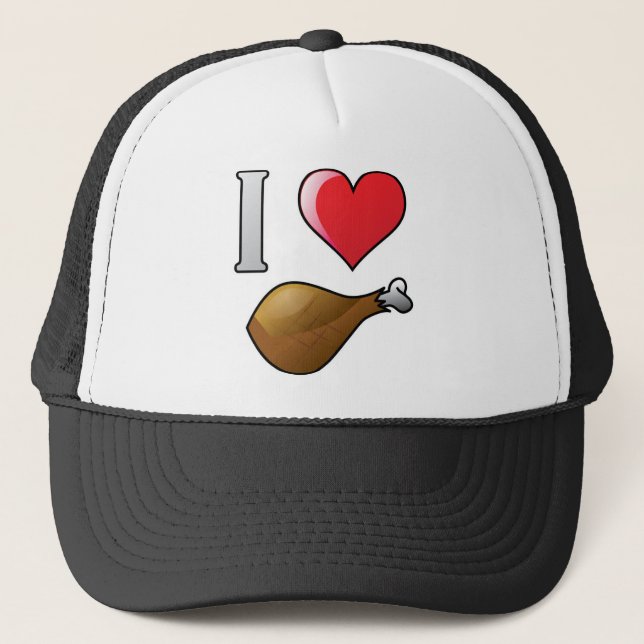 I Call Drumstick! - Thanksgiving Turkey Leg Trucker Hat (Front)