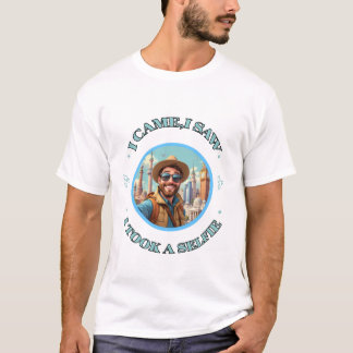 I Came, I Saw, and I Took a Selfie – Funny tshirt
