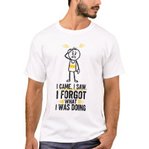 I Came I Saw I Forgot What I Was Doing