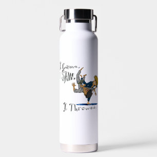 I Came, I Saw, I Throwed. funny judo Water Bottle