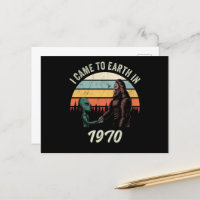 I Came To Earth In 1970 Alien & Bigfoot