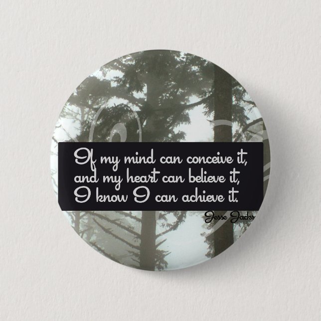 I Can Achieve Motivational Button (Front)