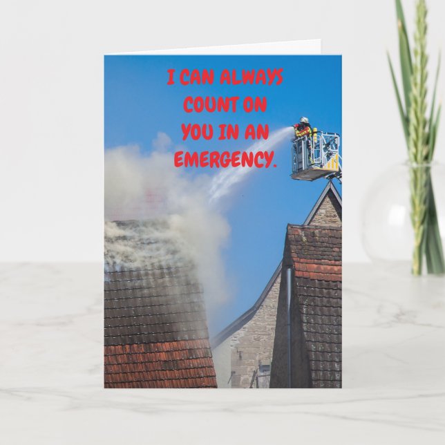 I can always count on you. card (Front)