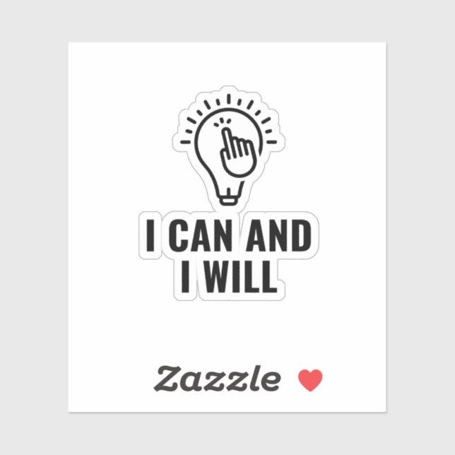 I can and i will (Sheet)