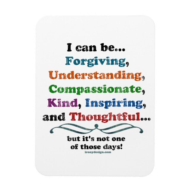 I can be Forgiving Magnet (Vertical)