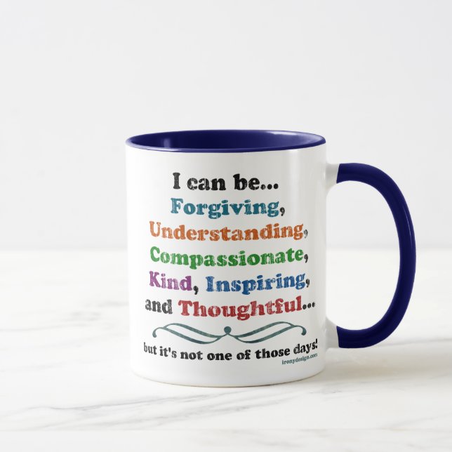 I can be Forgiving Mug (Right)