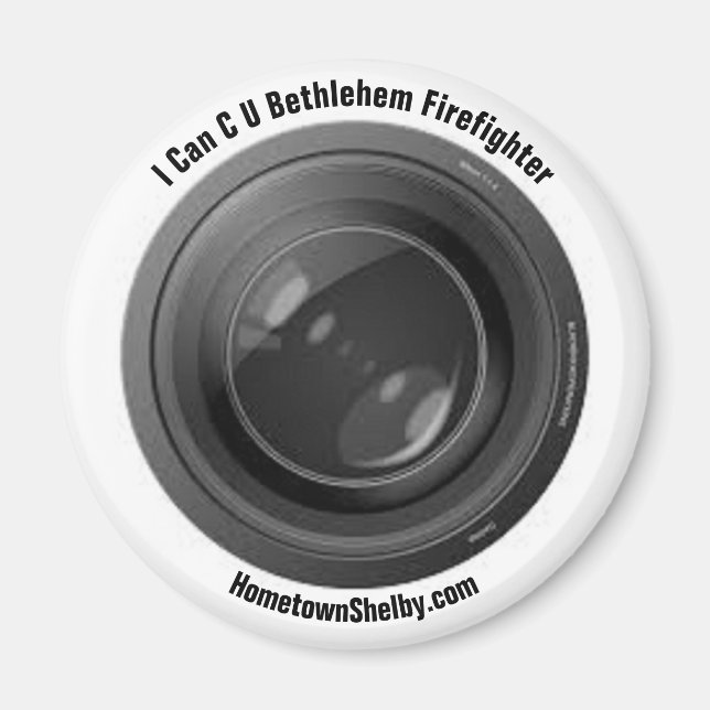 I Can C U Magnet (Front)