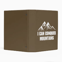 I Can Conquer Mountains Inspirational Quote