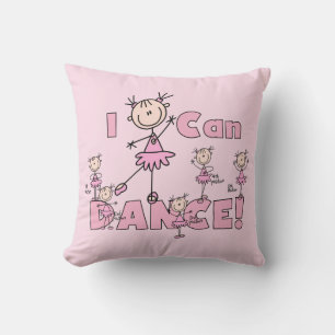 I Can Dance T-shirts and Gifts Cushion