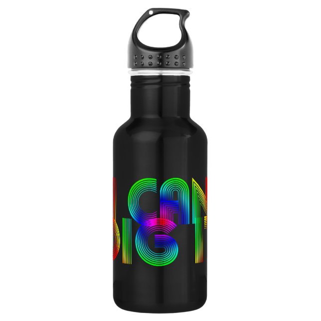 I Can Dig It 532 Ml Water Bottle (Front)