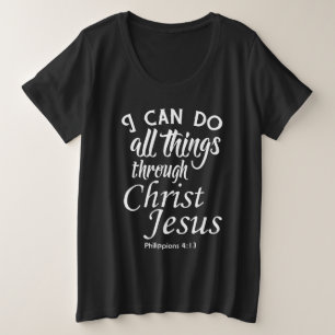 I Can Do All Things Bible Verse Shirts