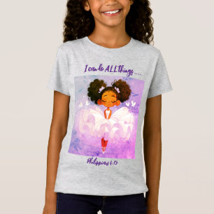 I can do all things Girls' Fine Jersey T-Shirt